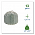 Controlled Life-Cycle Plastic Trash Bags, 13 gal, 0.7 mil, 24
