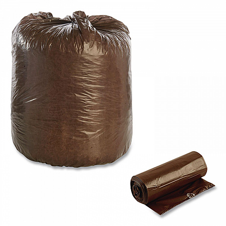 Controlled Life-Cycle Plastic Trash Bags, 39 gal, 1.1 mil, 33