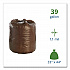 Controlled Life-Cycle Plastic Trash Bags, 39 gal, 1.1 mil, 33