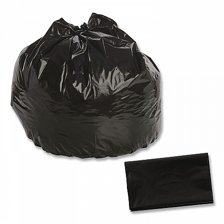 Total Recycled Content Plastic Trash Bags, 30 gal, 1.3 mil, 30