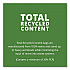 Total Recycled Content Plastic Trash Bags, 33 gal, 1.5 mil, 33