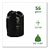 Total Recycled Content Plastic Trash Bags, 56 gal, 1.5 mil, 43