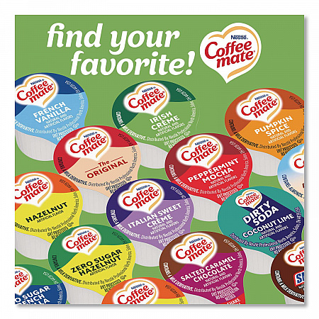 Bulk Liquid Coffee Creamer, Irish Cream, 0.38 oz Mini Cups, 180/Carton (35012CT)