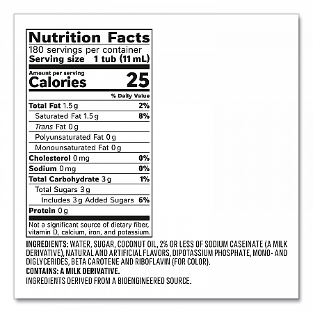 Bulk Liquid Coffee Creamer, Irish Cream, 0.38 oz Mini Cups, 180/Carton (35012CT)