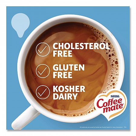 Liquid Coffee Creamer, French Vanilla, 0.38 oz Mini Cups, 180/Carton (35070)
