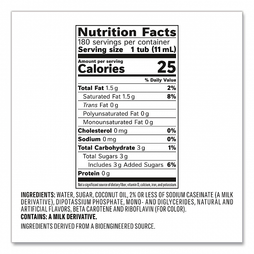 Liquid Coffee Creamer, French Vanilla, 0.38 oz Mini Cups, 180/Carton (35070)