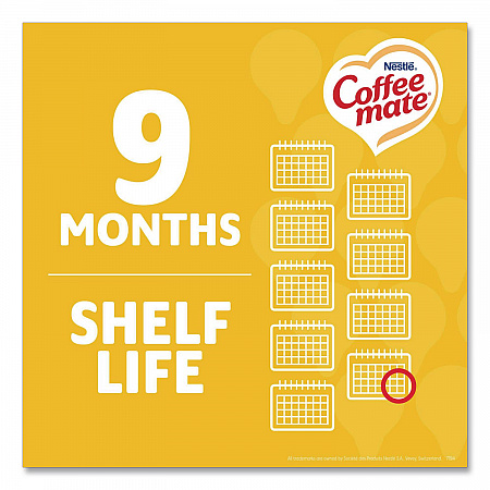 Liquid Coffee Creamer, Hazelnut, 0.38 oz Mini Cups, 180/Carton (35080)