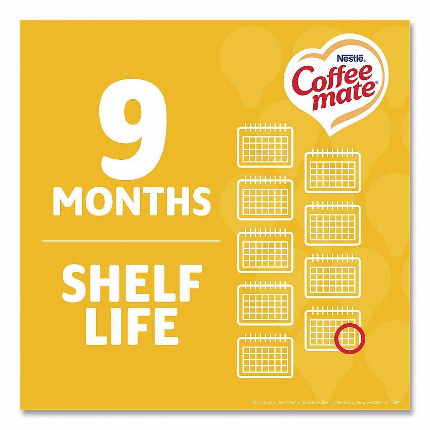 Liquid Coffee Creamer, Hazelnut, 0.38 oz Mini Cups, 180/Carton (35080)