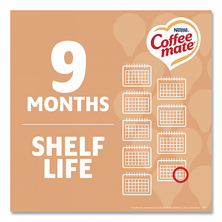 Bulk Liquid Coffee Creamer, Vanilla Caramel, 0.38 oz Mini Cups, 180/Carton (63338CT)