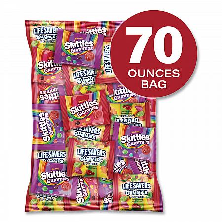 Gummy Favorites Fun Size Mix, 70 oz Bag (22002591)