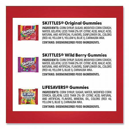 Gummy Favorites Fun Size Mix, 70 oz Bag (22002591)