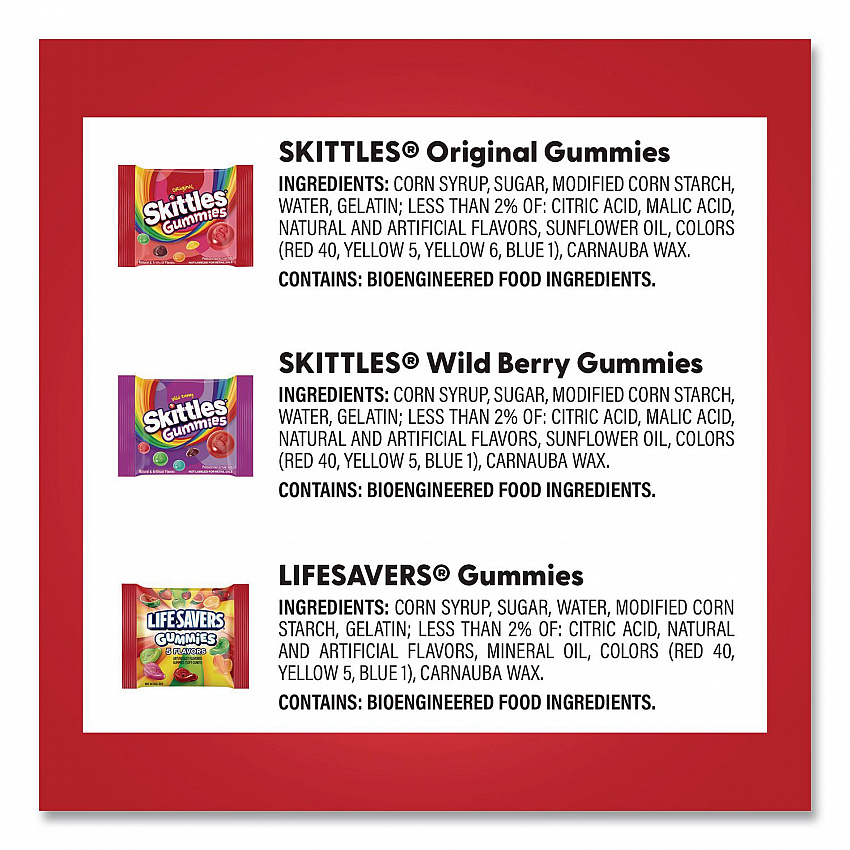 Gummy Favorites Fun Size Mix, 70 oz Bag (22002591)