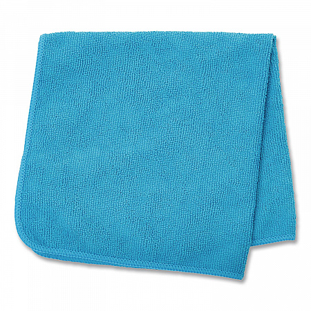 Microfiber Cleaning Cloths, 12 x 12, Blue, 24/Pack (1820579)