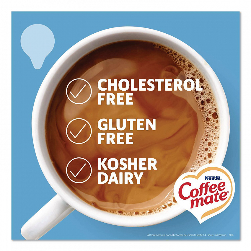 Liquid Coffee Creamer, French Vanilla, 0.38 oz Mini Cups, 360/Carton (48978)