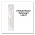 Individually Wrapped Mediumweight Cutlery, Spoon, Plastic, White, 1,000/Carton (1103000)