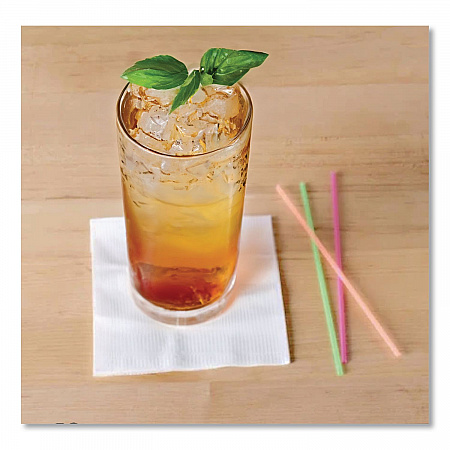 Neon Sip Sticks, 5.5