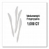 Mediumweight Polypropylene Cutlery, Knife, Plastic, White, 1,000/Carton (1011000)