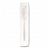 Elegant Dinnerware Heavyweight Cutlery Assortment, Heavyweight, (120) Forks/(80) Spoons/(40) Knives, Plastic, White, 240/Box (90191)