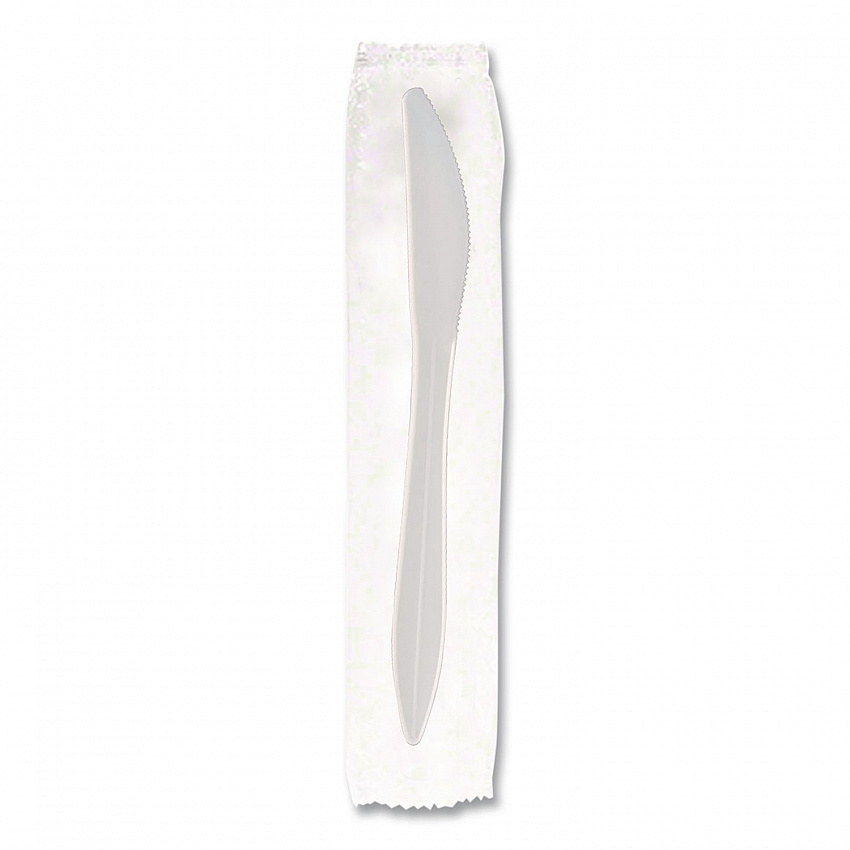Elegant Dinnerware Heavyweight Cutlery Assortment, Heavyweight, (120) Forks/(80) Spoons/(40) Knives, Plastic, White, 240/Box (90191)