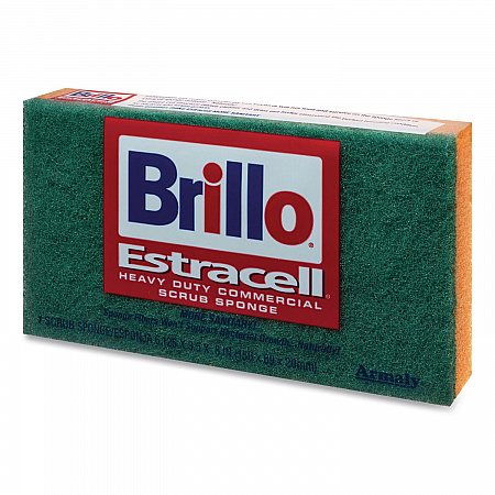 Commercial Heavy Duty Scrub Sponge, 3.5 x 6.12, 0.8