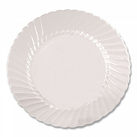 Classicware Plastic Dinnerware Plates, 10.25