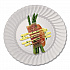 Classicware Plates, Plastic, 6