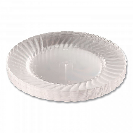 Classicware Plates, Plastic, 10.25