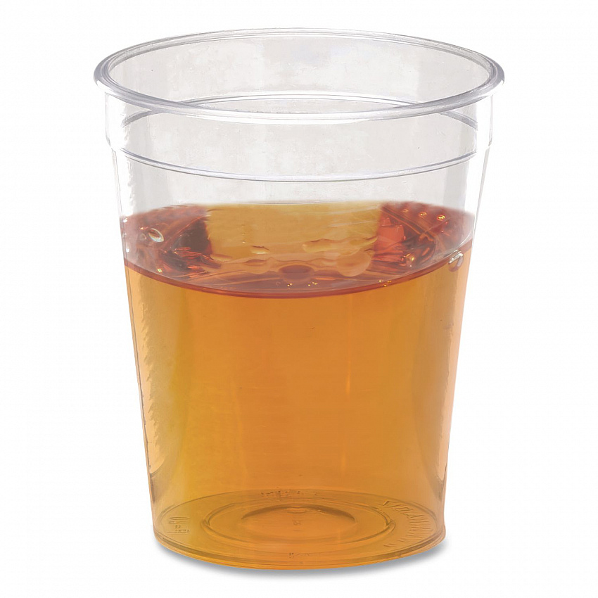 Comet Plastic Portion/Shot Glass, 2 oz, Clear, 50/Pack, 50 Packs/Carton (P20)