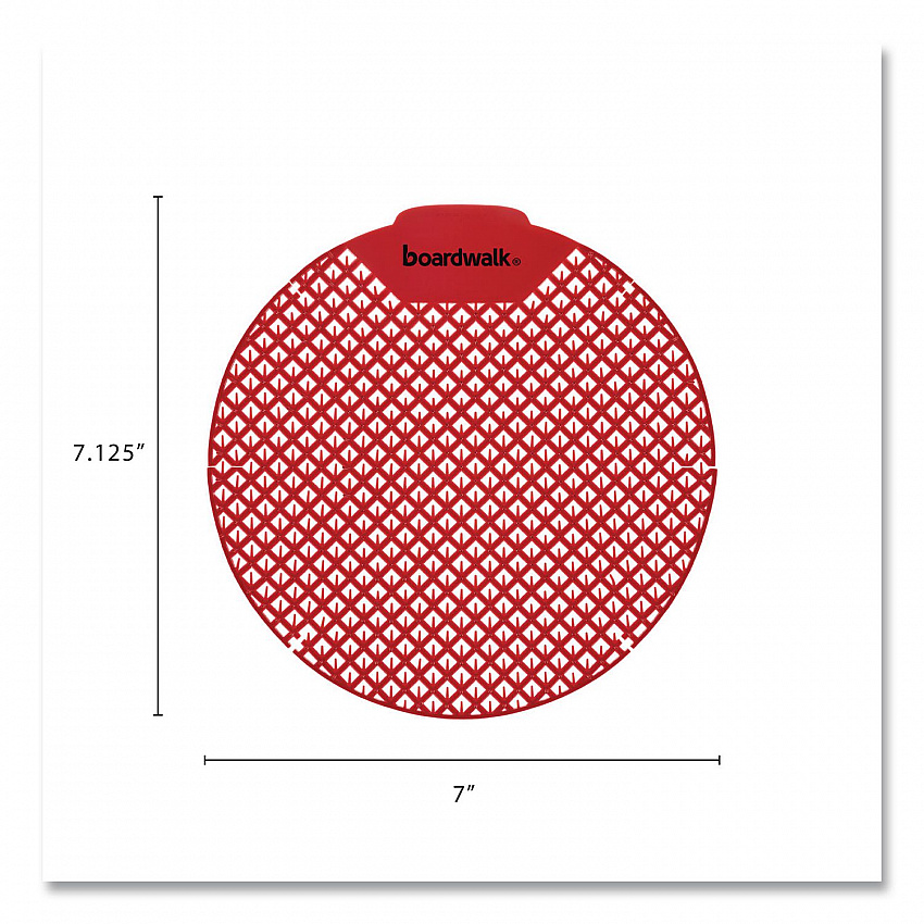 Urinal Screen, Cherry Scent, Red, 1.8 oz, Dozen (1008)