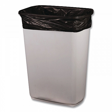 Reprocessed Resin Can Liners, 60 gal, 1.5 mil, 38