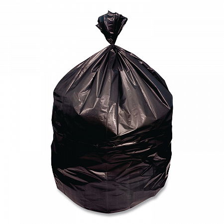 Reprocessed Resin Can Liners, 60 gal, 1.5 mil, 38