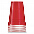 SOLO Party Plastic Cold Drink Cups, 16 oz, Red, 50/Bag, 20 Bags/Carton (P16R)