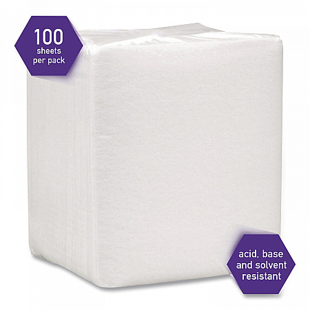 SCOTTPURE Critical Task Wipers, 1/4 Fold, 12 x 15, White, 100/Box, 4/Carton (06121)