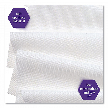 SCOTTPURE Critical Task Wipers, 1/4 Fold, 12 x 15, White, 100/Box, 4/Carton (06121)