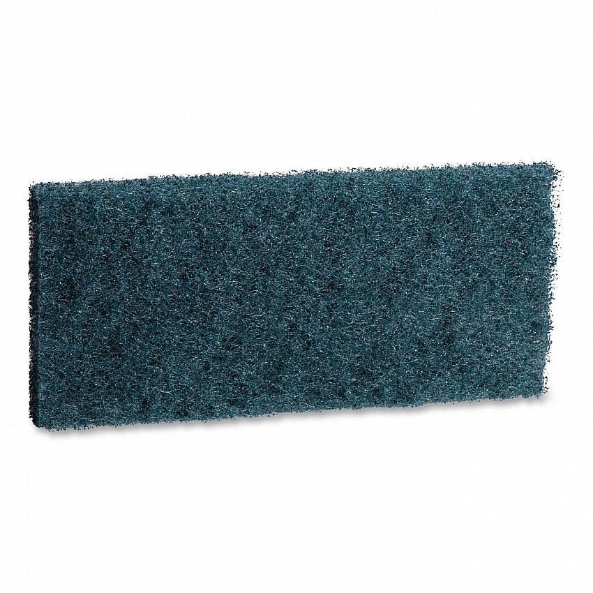 Medium-Duty Scrub Pad, 4.62 x 10, Blue, 10/Carton (402B)