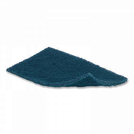 Medium-Duty Scrub Pad, 4.62 x 10, Blue, 10/Carton (402B)