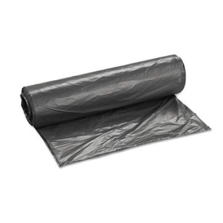 Inteplast Group High-Density Interleaved Commercial Can Liners, 45 gal, 12 microns, 40" x 48", Black, 250/Carton (S404812K)