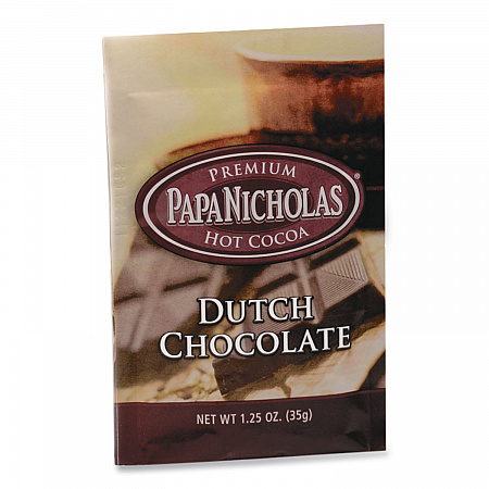 Premium Hot Cocoa, Dutch Chocolate, 24/Carton (79224)