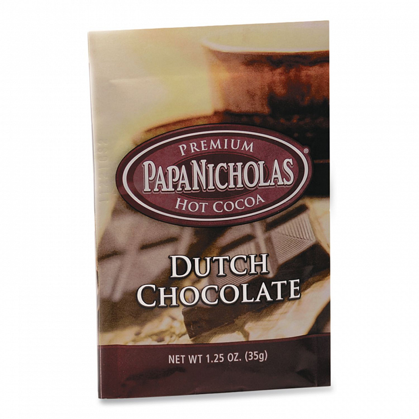 Premium Hot Cocoa, Dutch Chocolate, 24/Carton (79224)