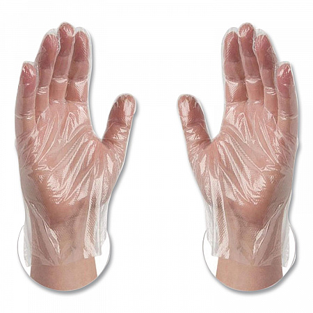Poly Food Safe Industrial Gloves, Powder-Free, Medium, Clear, 500/Box (PGLOVEM500)
