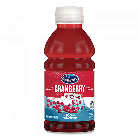Cranberry Juice Cocktail, Cranberry, 10 oz Bottle, 24/Carton (22002661)