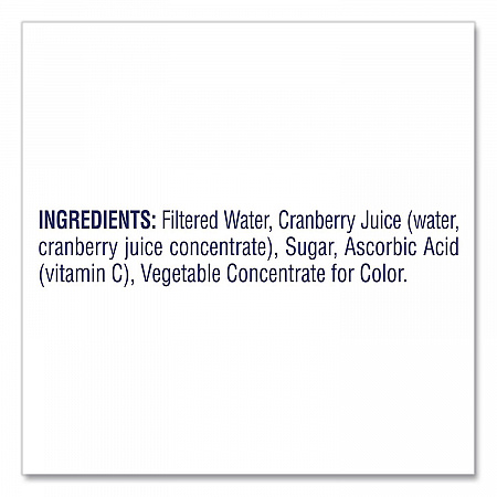 Cranberry Juice Cocktail, Cranberry, 10 oz Bottle, 24/Carton (22002661)