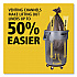 Vented Round Brute Container, 20 gal, Plastic, White (2620WHI)