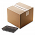 Supermarket Tray, #4D, 8.6 x 6.6 x 1.3, Black, Foam, 400/Carton (51P904D)