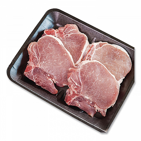 Supermarket Tray, #10S, 10.9 x 5.9 x 0.7, Black, Foam, 500/Carton (51P910S)