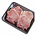 Supermarket Tray, #10S, 10.9 x 5.9 x 0.7, Black, Foam, 500/Carton (51P910S)