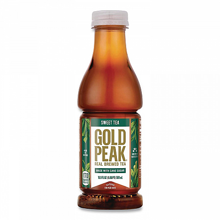 Sweet Black Tea Bottles, 16.9 oz Bottle, 18/Carton (22002678)