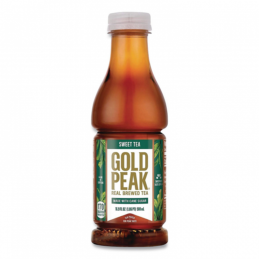 Sweet Black Tea Bottles, 16.9 oz Bottle, 18/Carton (22002678)
