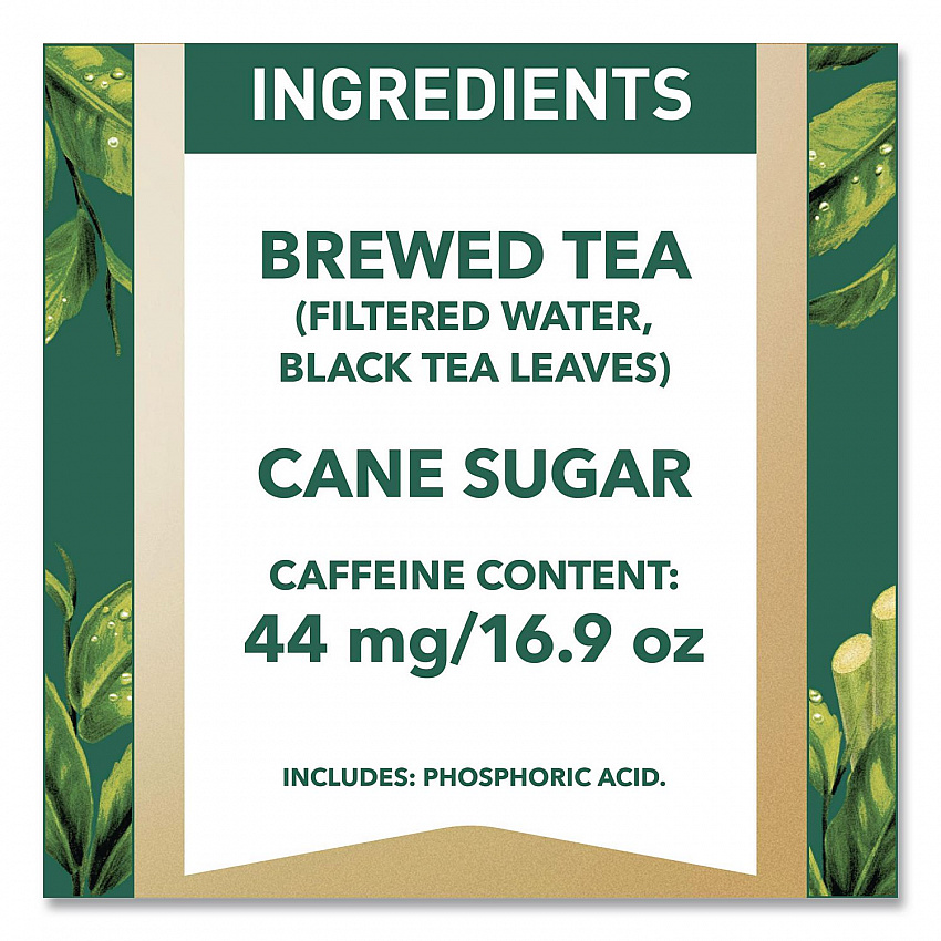 Sweet Black Tea Bottles, 16.9 oz Bottle, 18/Carton (22002678)