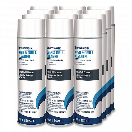 Oven and Grill Cleaner, 20 oz Aerosol Spray, 12/Carton (350ACT)